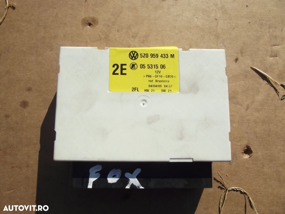Modul confort VW Fox Polo 9N Skoda Fabia 2 dezmembrez VW Fox 1.4 - 1