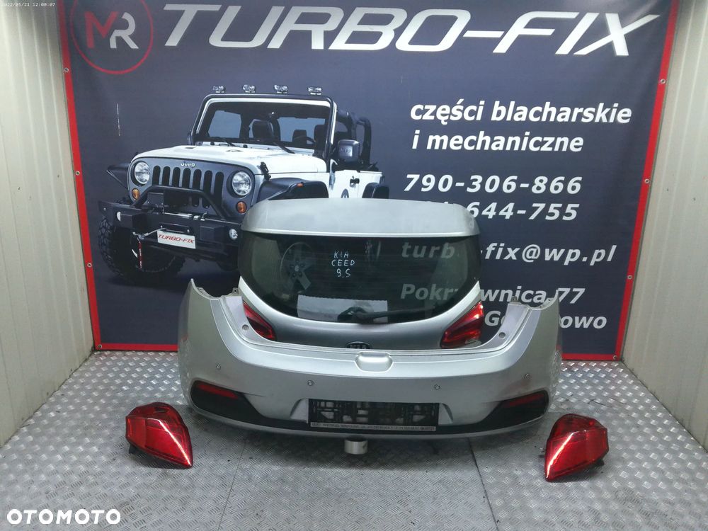 KIA CEED II KLAPA ZDERZAK LAMPA BELKA TYŁ KOMPLETNY