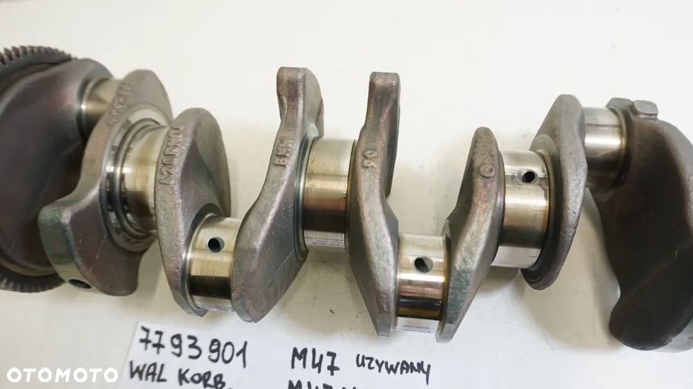 WAŁ KORBOWY 2.0D M47 M47N2 BMW E60 E90 E87 7793901 - 5