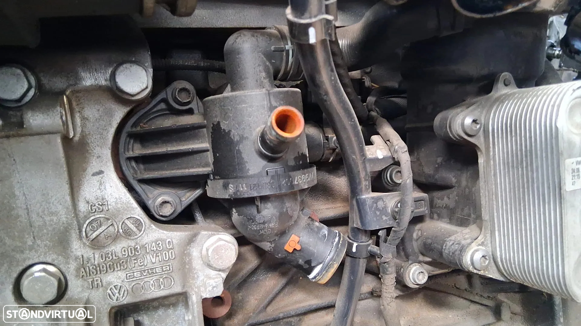 Motor CAY 1.6 tdi 105cv VW Seat Skoda Audi - 7