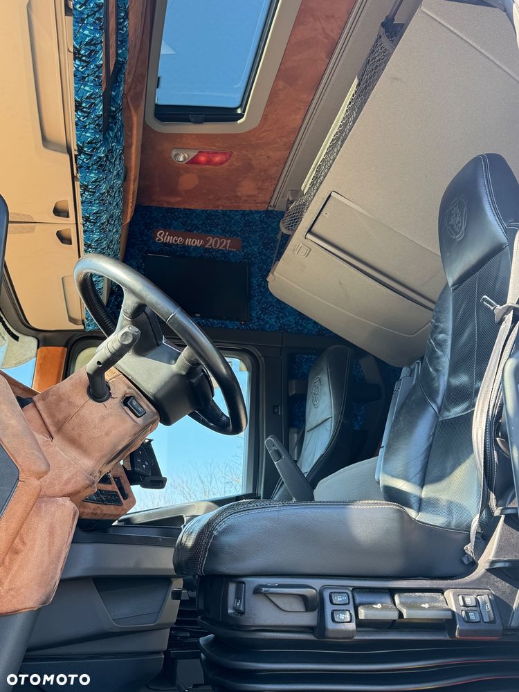 Scania S500 / Automat / Full AiR / Retarder / ACC / Led / TV / 2 Zbiorniki / Stan BDB / z Francji - 24