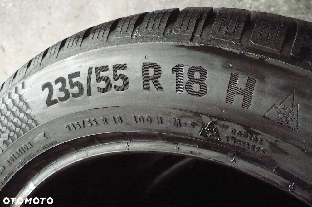 2x CONTINENTAL WinterContact TS870P 235/55R18 7mm 2022 - 2