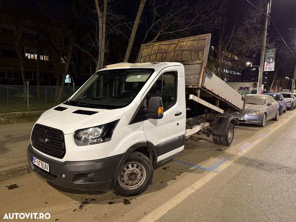 Ford L3 Basculabil Basculare 2019 Punte Dubla Unic Proprietar de noua Km reali Carte service kit distribuție și kit ambreiaj schimbat - 1