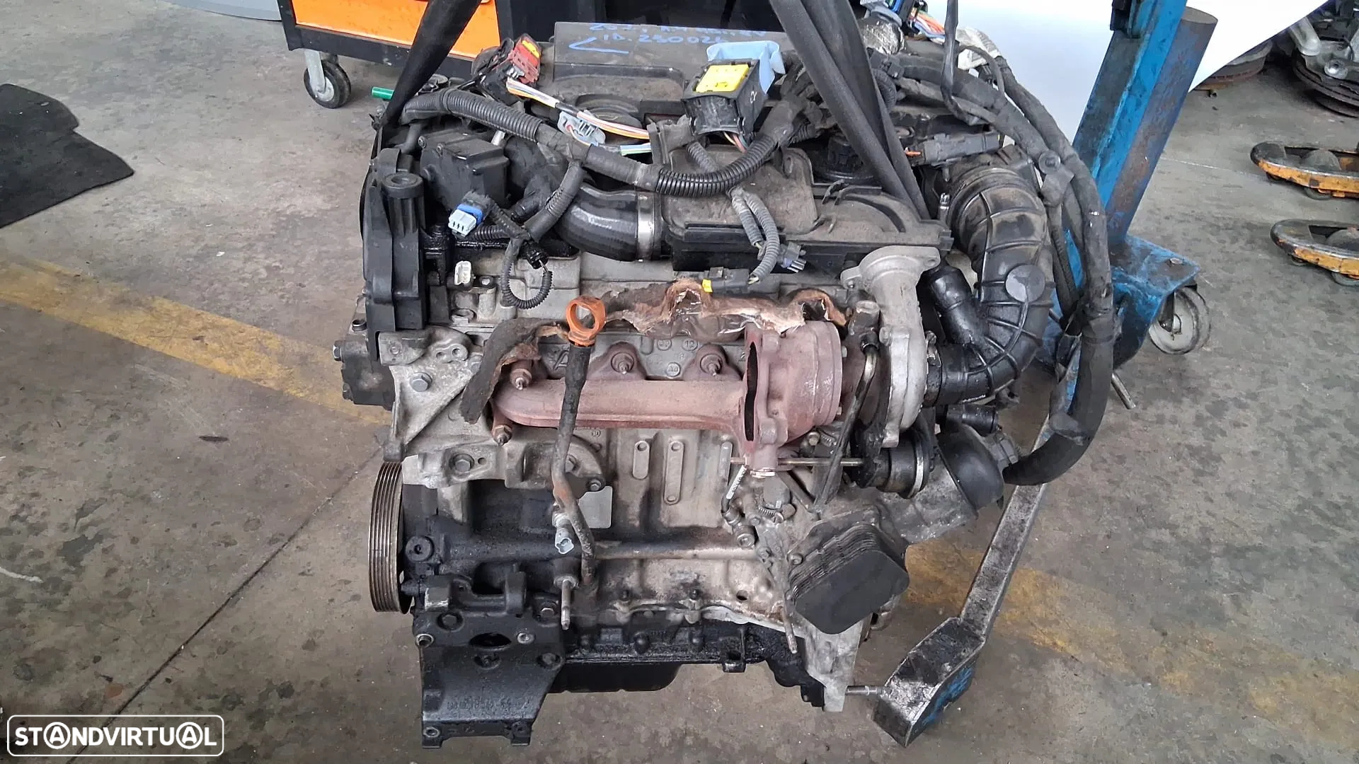 Motor PSA 1.4 HDI 8HZ com injeção - 3