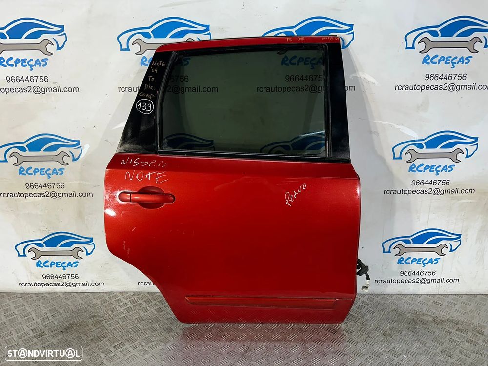 Porta Tras Traseira Direita Nissan Note 2004 - 2013 - 4