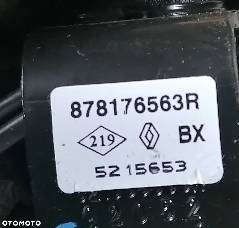 RENAULT CLIO IV 15r ZAPINKA PASA TYŁ PODWÓJNA 878176563R - 2
