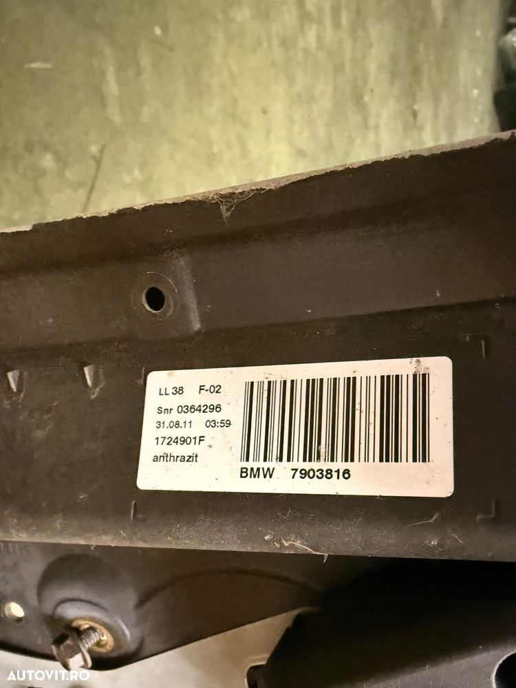 Trapa, turela completa BMW seria 7 F01, F02 an 2009-2015 cod 7903816 - 4