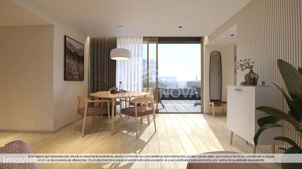 T2 NOVO - empreendimento ALBOR - 2 lug. de garagem, terraço e varanda - Grande imagem: 5/25
