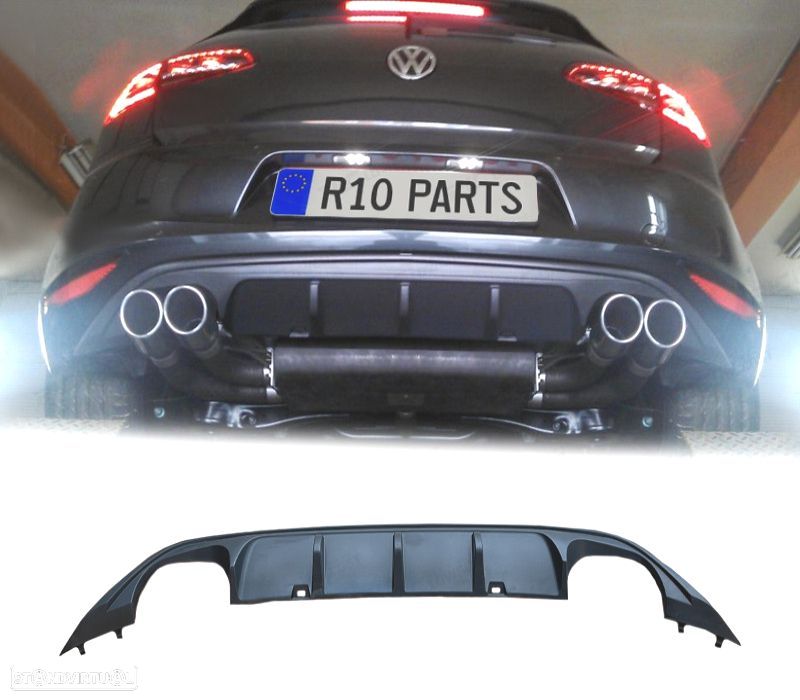 DIFUSOR VOLKSWAGEN VW GOLF 7 12-17 LOOK ABT - 1