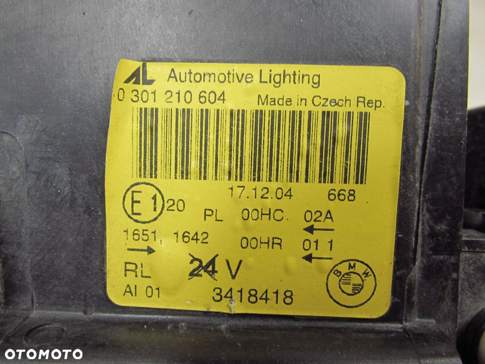 BMW X3 E83 03-10 LAPMA REFLEKTOR PRZOD PRAWY 0301210604 UK - 6
