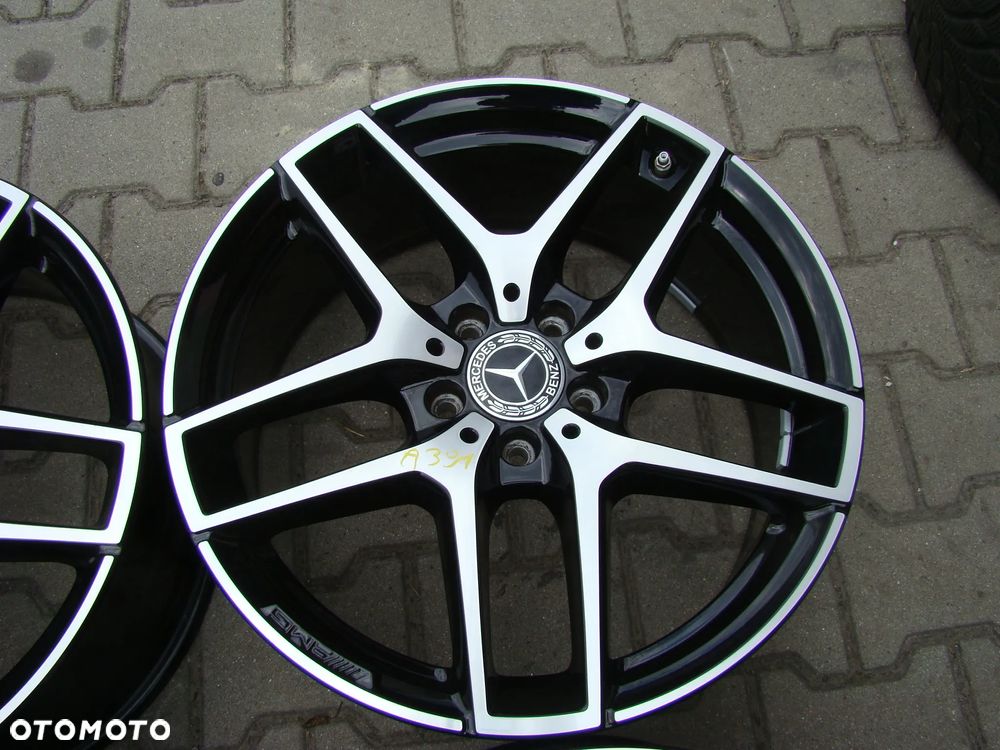 a391 5x112 Mercedes GLC X253 X254 AMG W211 W212 W213 GLE W166 ML W164 8jx19 czujniki - 3