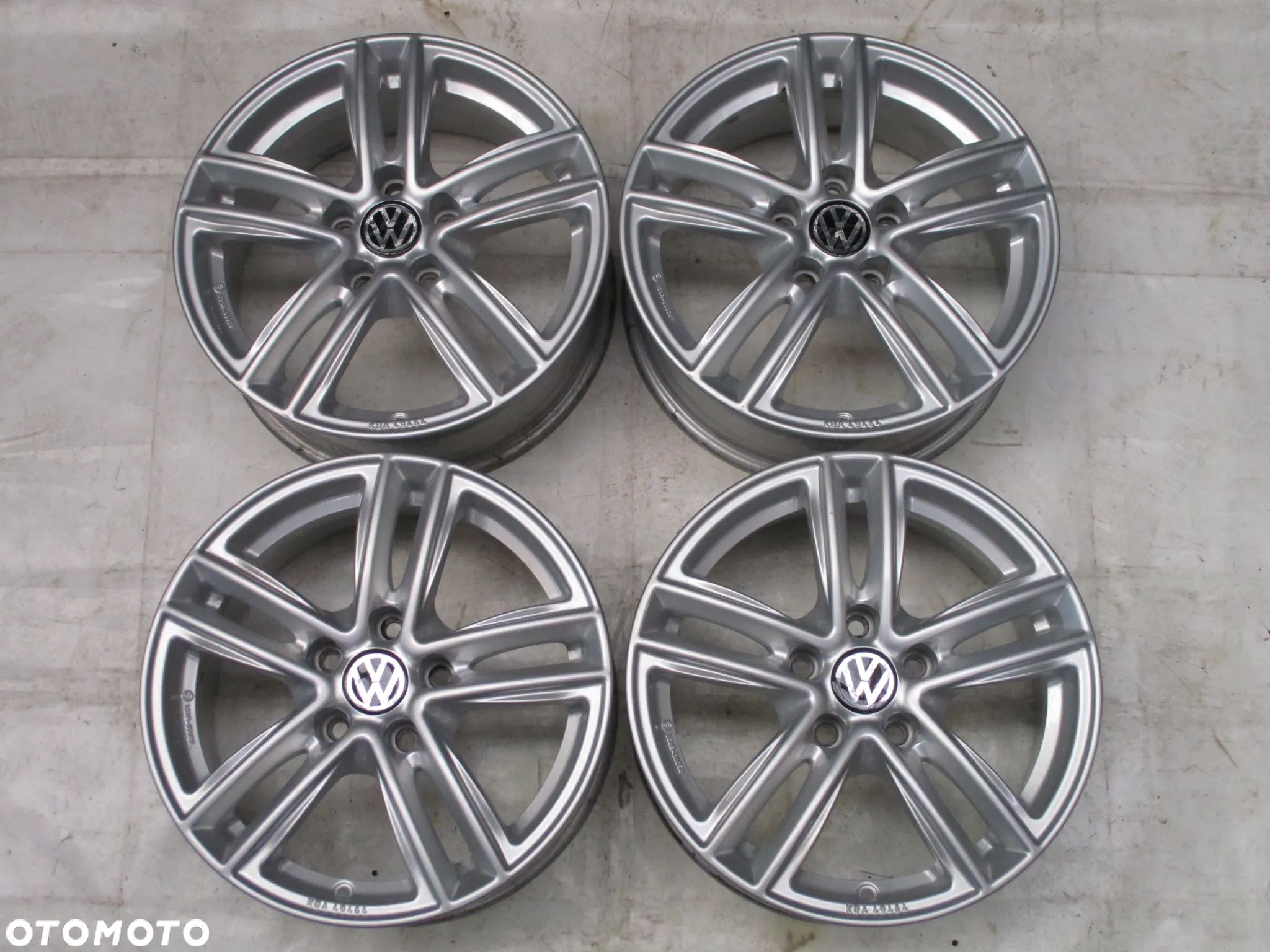 FELGI ALUMINIOWE 16 VW BEETLE II TOURAN EOS GOLF JETTA PASSAT PHAETON ET42 - 1