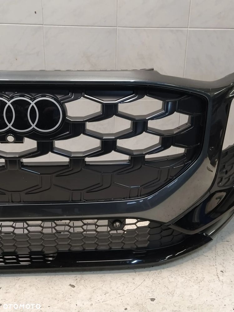 AUDI Q3 S-LINE ZDERZAK PRZÓD PRZEDNI GRILL POD KAMERE 4XPDC ZNACZEK ORYGINAŁ - 9