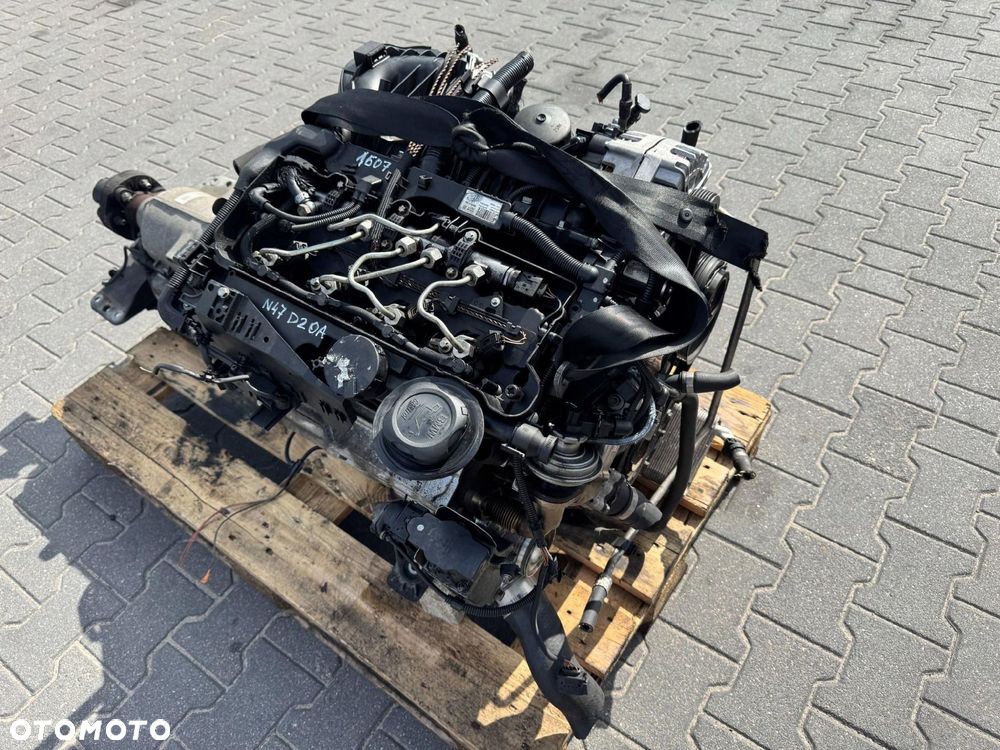 SILNIK KOMPLETNY 2.0 TD N47D20A SKRZYNIA AUTO 1071301271 BMW E90 20083.jpg - 1