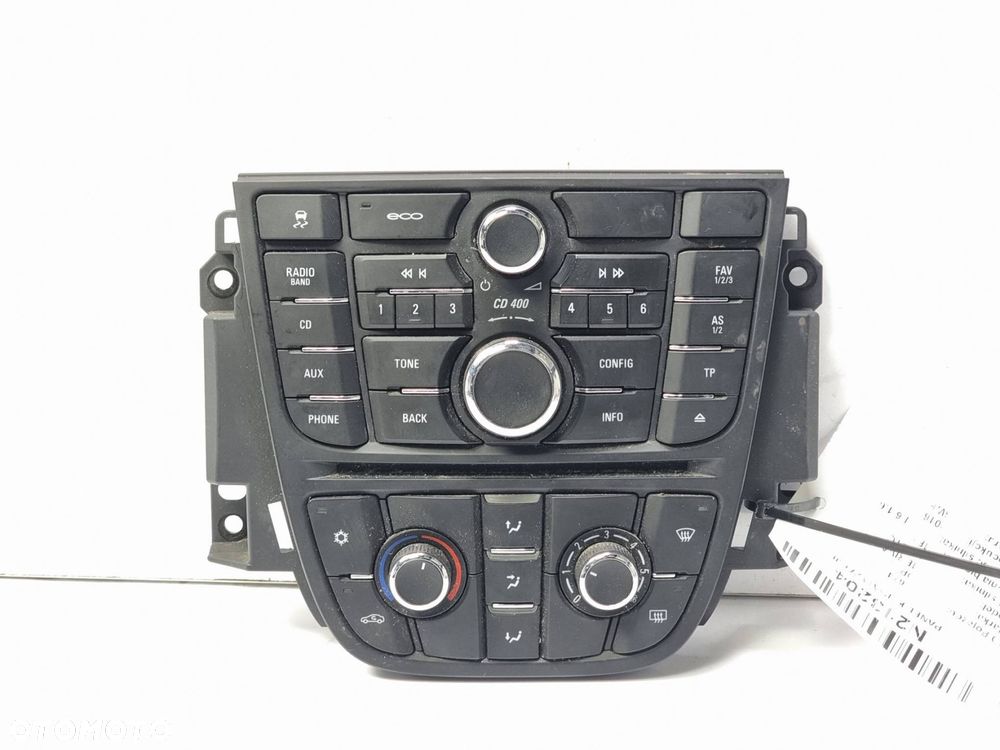 PANEL KLIMATYZACJI OPEL MERIVA B II 13435154 1362776 - 1