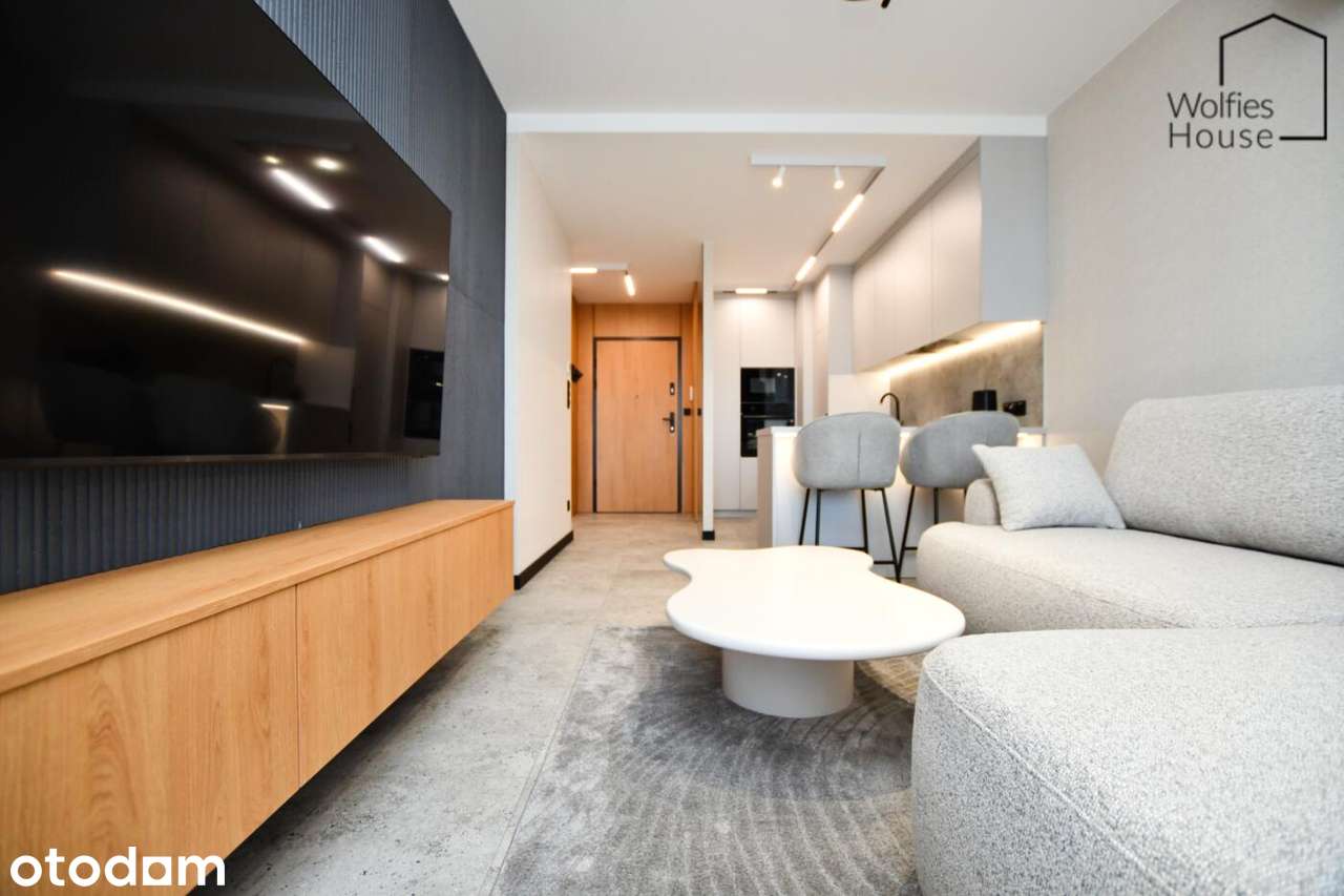 Nowe | Młyny Mogilska | 2 POK. | 43m2 | Klima | Balkon | ENG