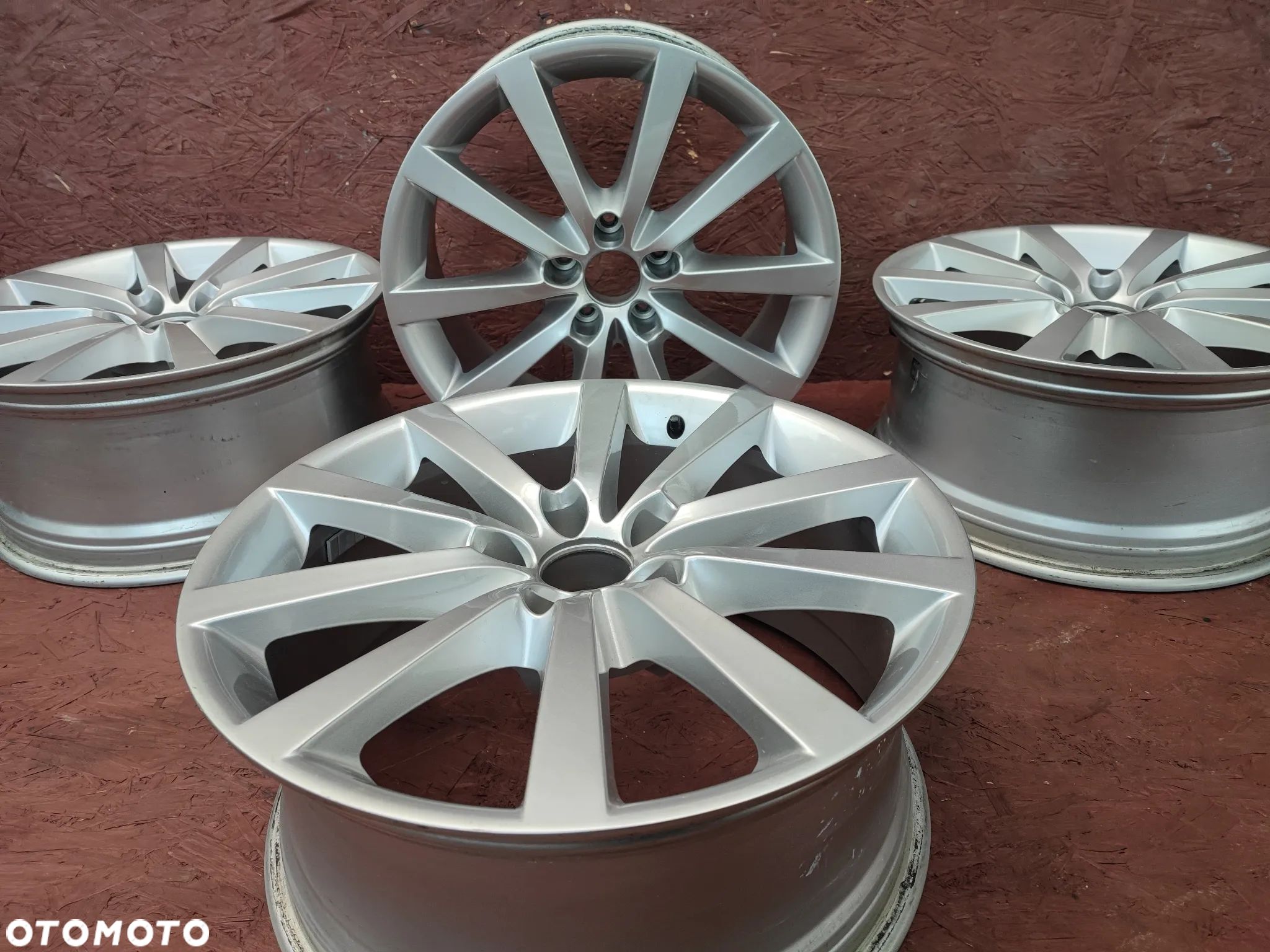 ORYGINALNE ALUFELGI POLARWHEELS 19 CALI DO BMW 5X120 ET 30 4X8.5J W BARDZO DOBRYM STANIE - 1
