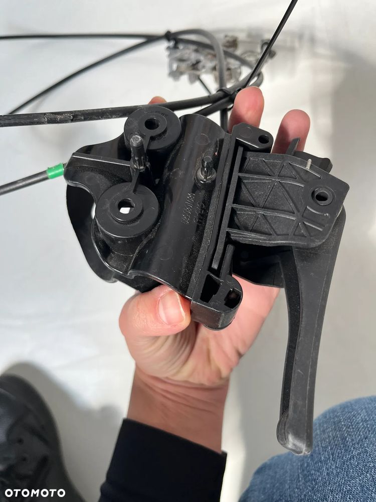 PEUGEOT 308 T9 Rączka  uchwyt otwierania maski linka 9801080580 - 2