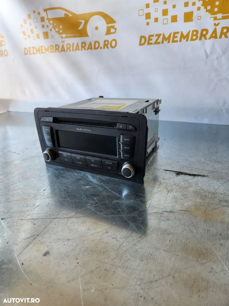 Radio Cd Player Chorus Audi A3 8P Cod 8PC - 2