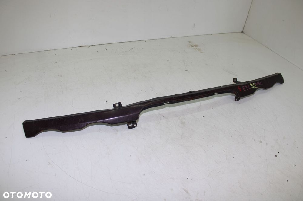 BMW E32 750I ATRAPA NOSEK GRILL PRZEDNI PAS WZMOCNIENIE SZEROKA LAMPA - 4