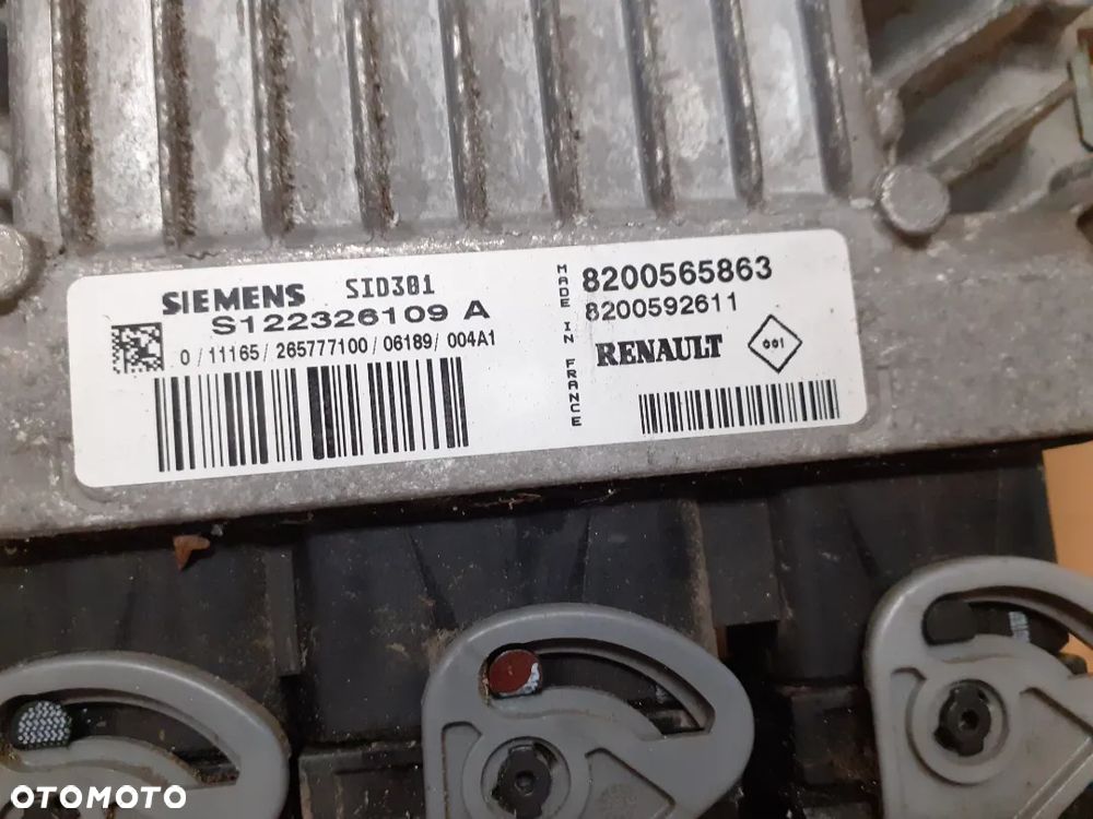 ZESTAW Renault Scenic II Megane II 519158083 | S118539003E |  8200606825 | 8200565863 - 12