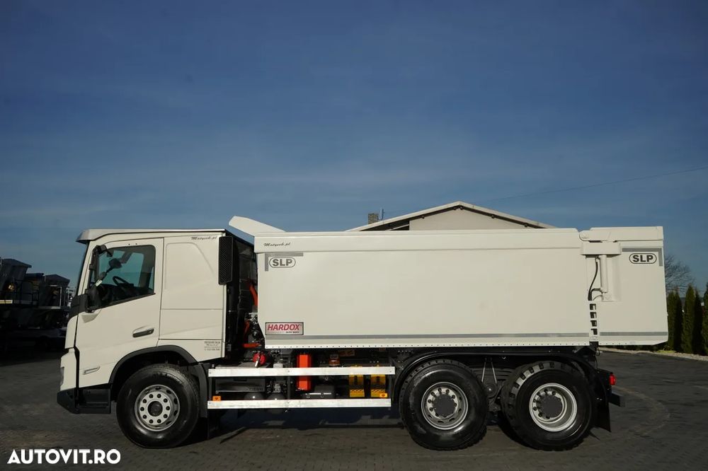 Volvo FMX 550 / 6x4 / BASCULATOR / BASCULANTĂ / HARDOX / HAYON HIDRAULIC / EURO 6 / - 9