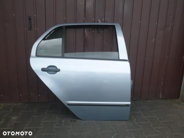 DRZWI PRAWY TYŁ PRAWE TYLNE SKODA FABIA I HB KOMPLETNE KOLOR 9151