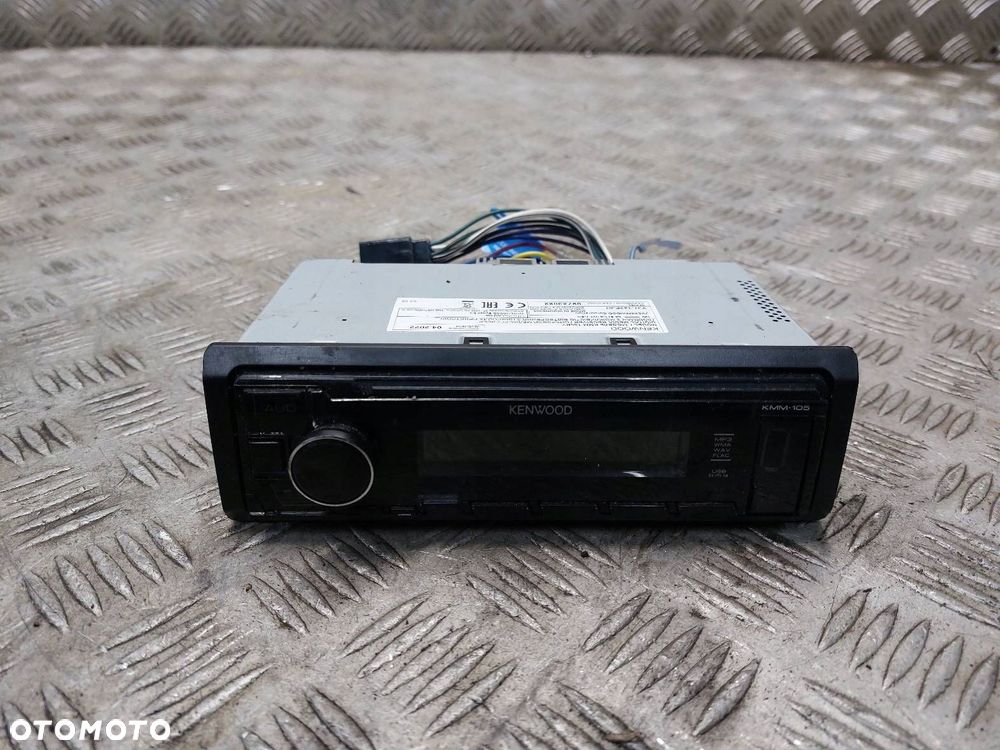 RADIO ODTWARZACZ KENWOOD KMM-105 USB AUX - 1