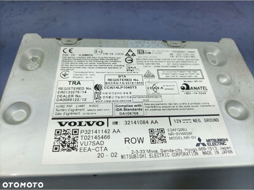 VOLVO XC60 II RADIO NAVI NAWIGACJA CZYTNIK 32141084AA - 6