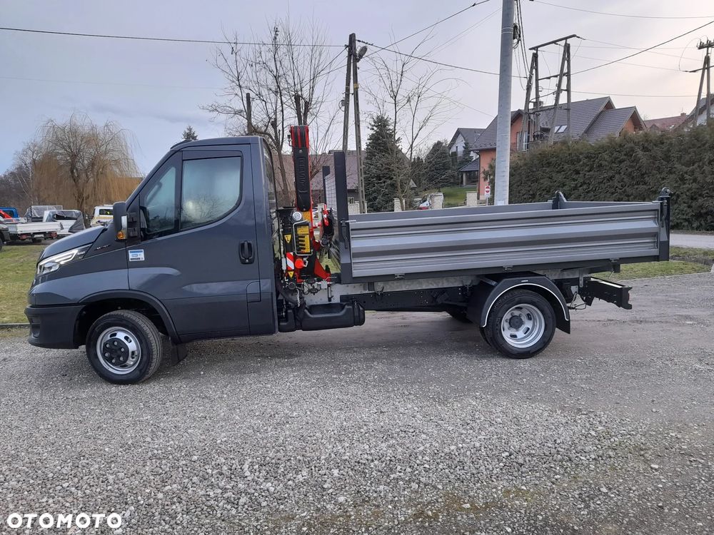 Iveco 50c16 50c18 dmc 3,5t silnik 3.0 HDS dzwig żuraw FASSI f40 WYWROTKA kiper skrzynia - NOWY- Polski salon - 12