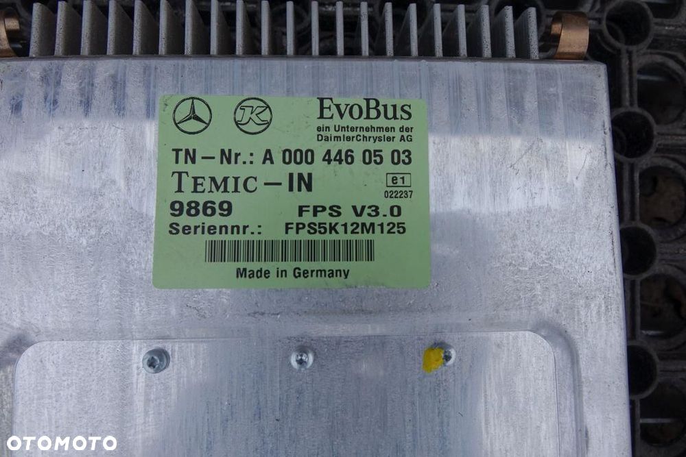 STEROWNIK  VDO MERCEDES CITARO A0004460503 - 2