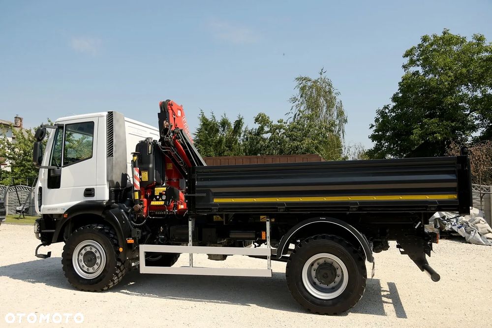 Iveco EUROCARGO 4x4 110E22 *WYWROT 3-STRONNY + HDS FASSI F80 * - 6