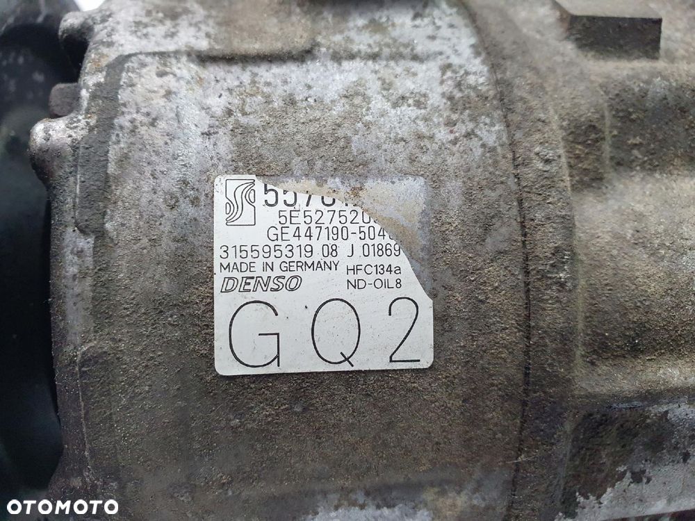 SPRĘŻARKA KLIMATYZACJI Opel Corsa D 1.2 1.4 16V Denso 55701200 GQ2 - 3