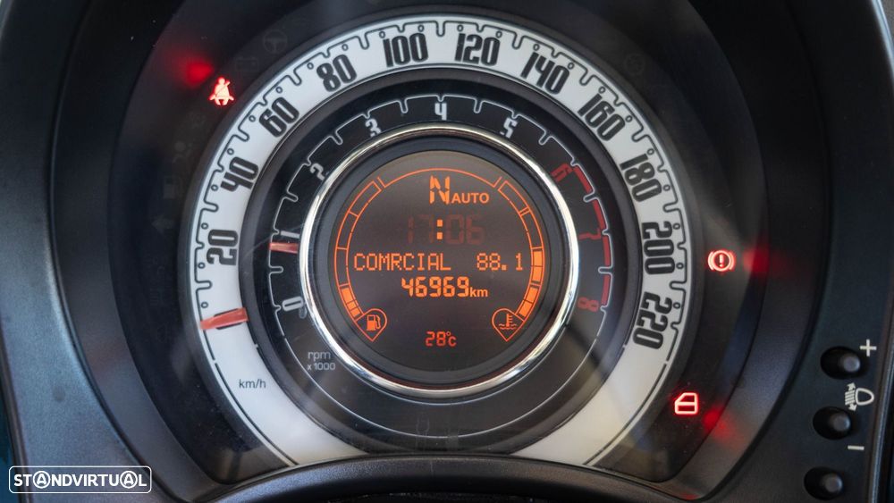 Fiat 500C 1.2 Lounge Dualogic - 5