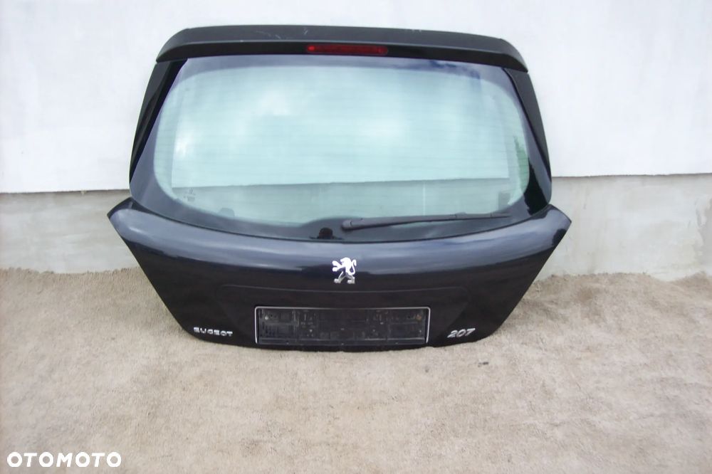 KLAPA BAGAŻNIKA PEUGEOT 207 HB. ROK 06/12 - 1