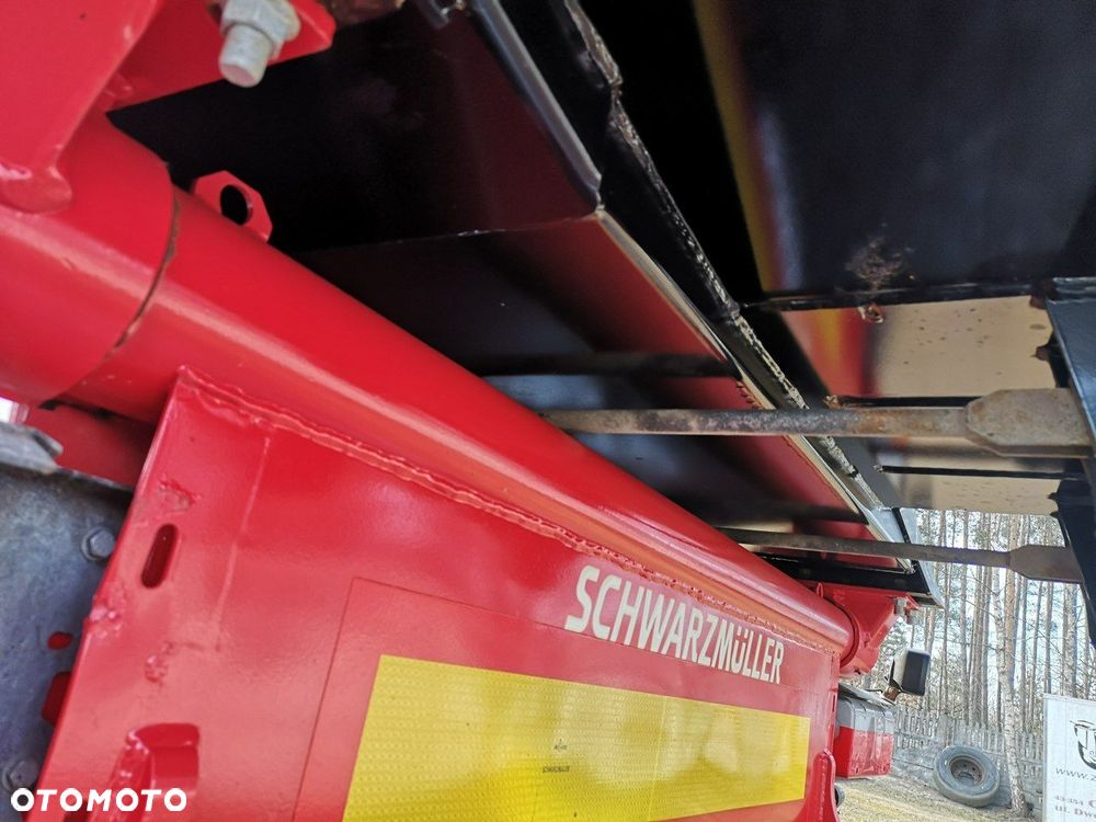 Schwarzmuller Wywrotka Stalowa 27m3 Oś Podnoszona Bardzo Dobry Stan! - 16