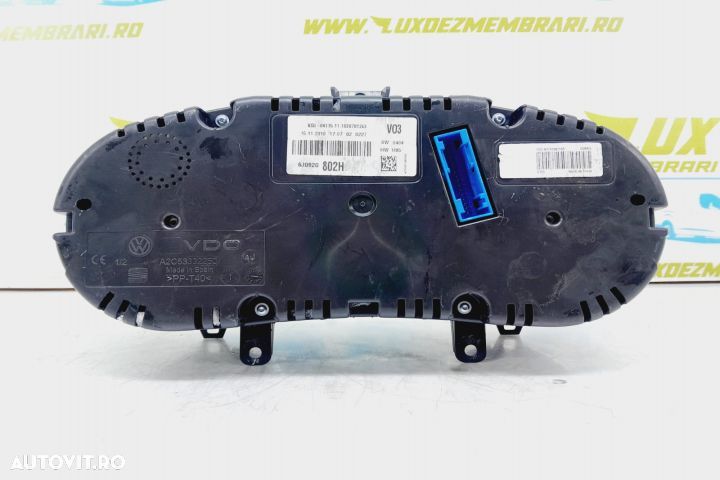 Ceasuri bord 6j0920802h Seat Ibiza 4 6J  [din 2008 pana  2012] seria - 2
