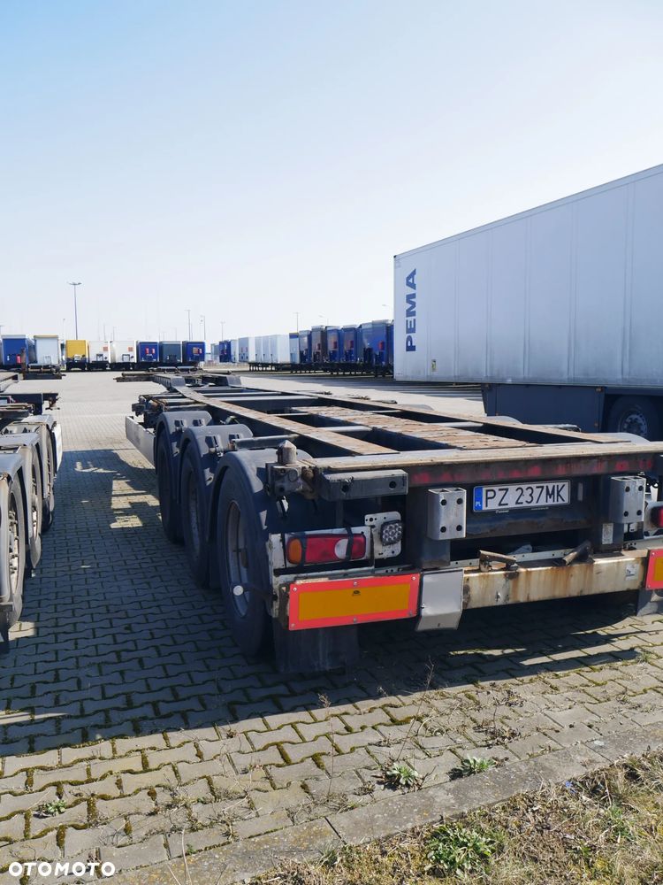 Krone Trailer Chassis Gooseneck extendible 2x 20', 30', 40' and 45' - 9