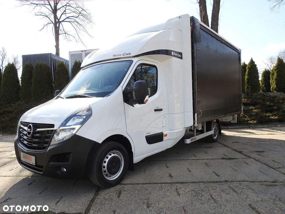 Opel MOVANO PLANDEKA 10 PALET WEBASTO TEMPOMAT KLIMATYZACJA LEDY PNEUMATYKA  165KM - 21