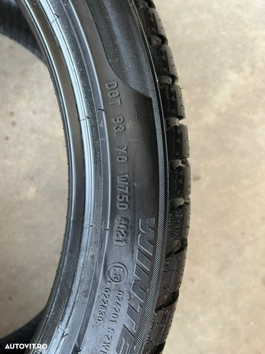 vând set anvelope 245/40/20-275/35/20 Pirelli de iarnă runflat noi - 5