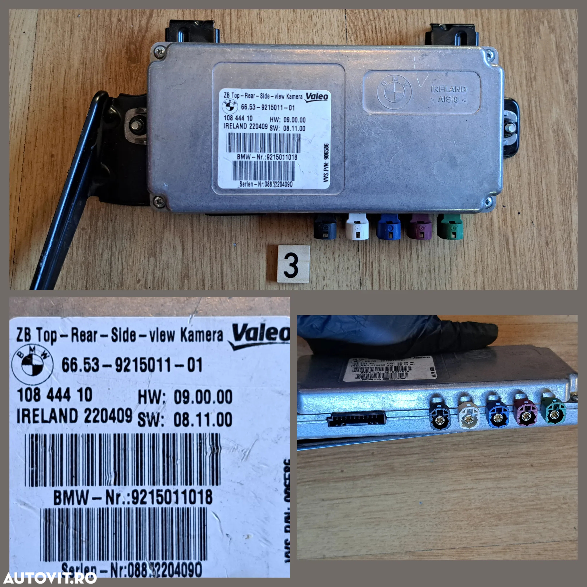 Calculator modul ECU FRM III modul camera marsarier modul camera 360 modul antena modul centura sth modul kafas modul pdc bmw f07 f26 f25 f30 f04 f10 f03 lci f02 lci g30 f98 - 4