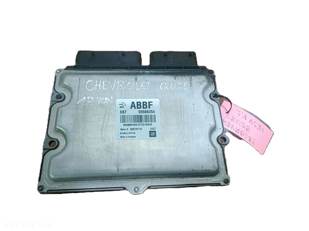 CHEVROLET CRUZE LIFT 12-16 r. 1,7 VCDI 110 KM komputer sterownik silnika DELPHI 55588354 * - 4