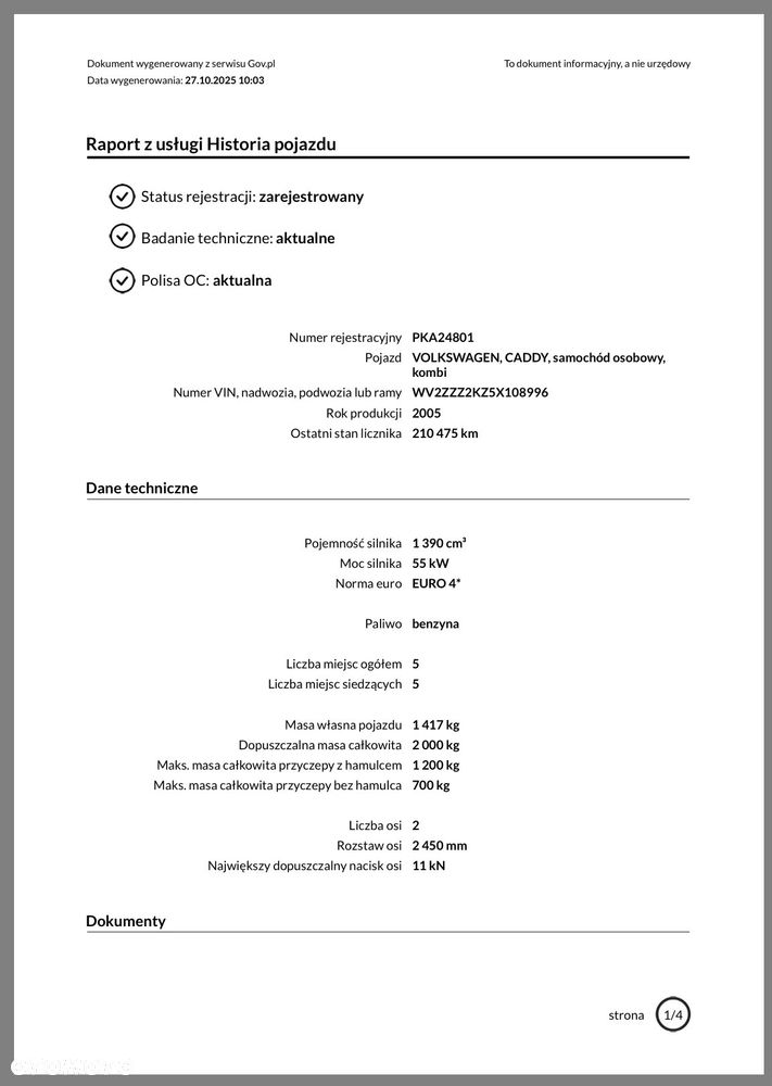 Volkswagen Caddy 1.4 Life (5-Si.) - 31