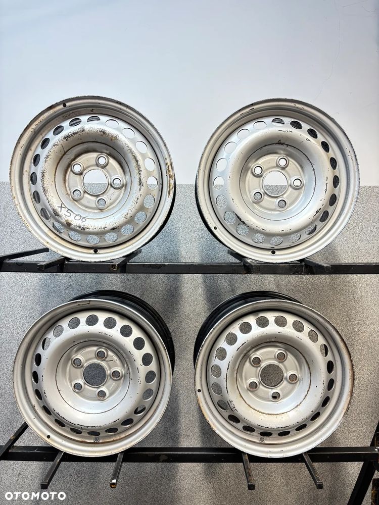 4 FELGI STAL. VW TRANSPORTER T5 , T6 , MULTIVAN , CARAVELLE  16'' 6,5J  ET51 - 1