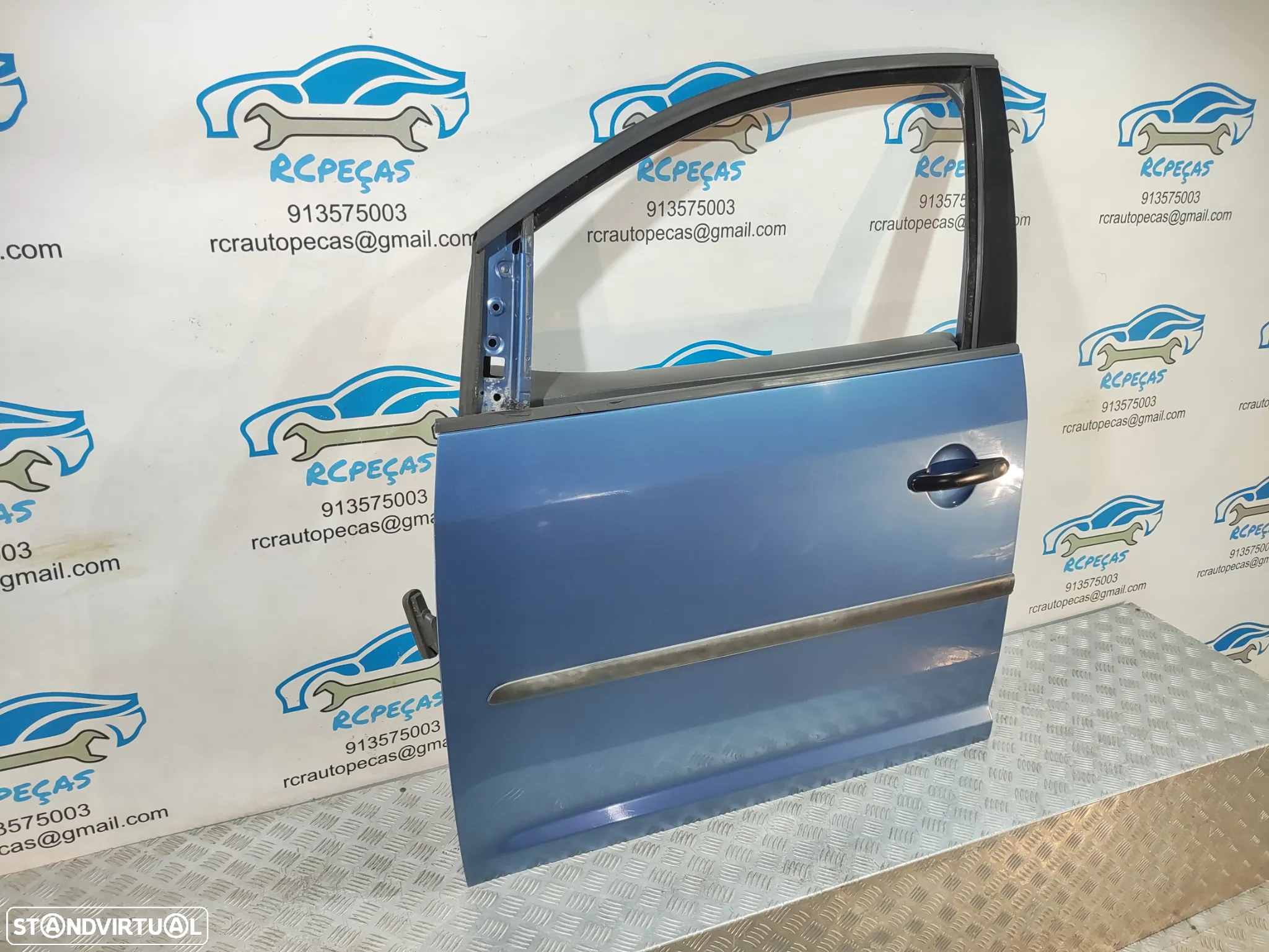 PORTA FRENTE ESQUERDA VW VOLKSWAGEN TOURAN 2 II MK2 1T3 1T0831055AB FECHO ELEVADOR MOTOR PUXADOR VIDRO - 2