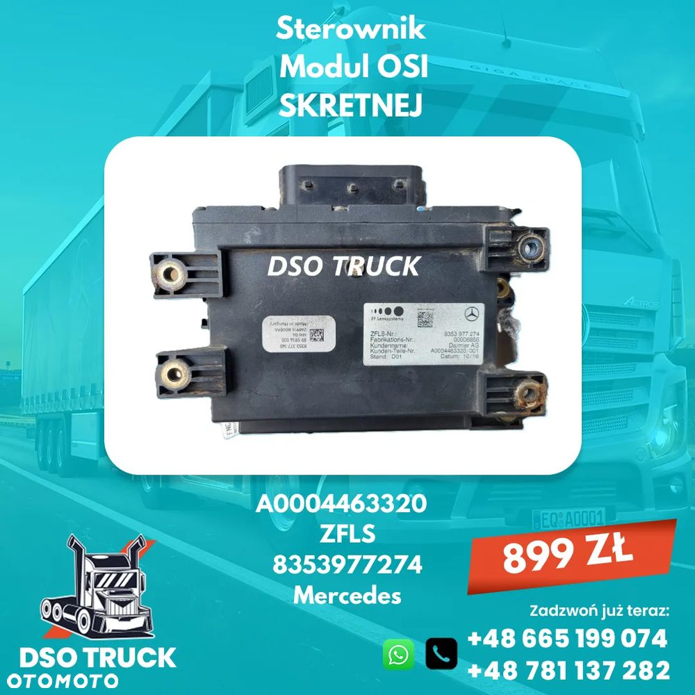 A0004463320 ZFLS 8353977274 Sterownik Modem OSI SKRETNEJ Mercedes ACTROS AXOR ATEGO - 1