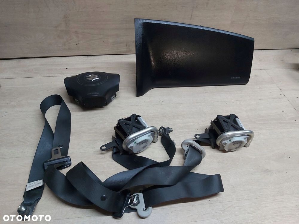 Suzuki Grand Vitara II JT poduszka air bag kierowcy pasażera pasy komplet - 1