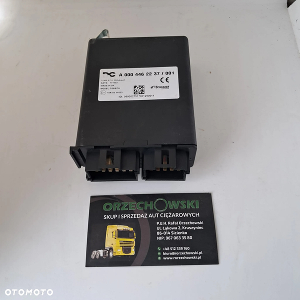 Mercedes actros mp4 sterownik moduł ciśnienia opon tpms ECU  0004462237