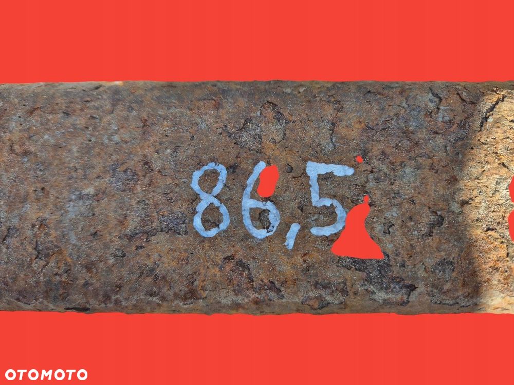 BELKA NAJAZDOWA ZDERZAK TYŁ DAF 45 LF , MAN TGL TGM ROZSTAW RAMY 86,5 CM - 4