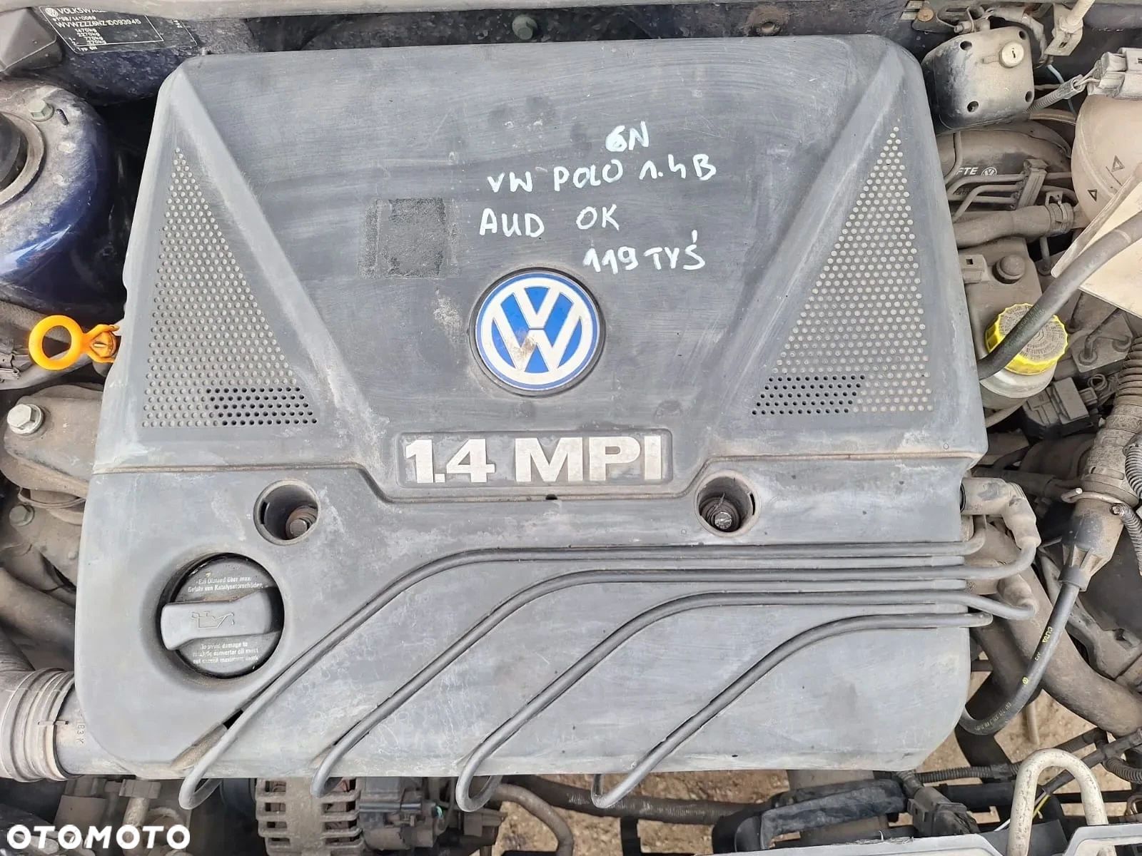 SILNIK 1.4 B MPI AUD VW POLO 6N LUPO CADDY SEAT IBIZA GWARANCJA - 1